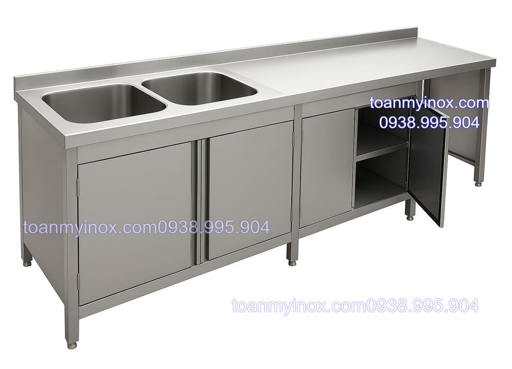 chậu rửa inox có tủ (1)